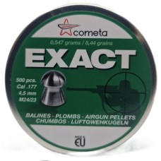 Cometa Exact Pellets 4.52mm .177 Calibre 8.44 grain Tin of 500